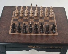 Шахматный стол Престиж-Люкс