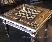 Шахматный стол Делюкс новый