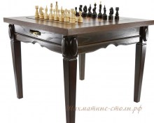 Шахматный стол  с фигурами